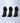 Pack x3 Medias Negras Fly - Low Cut 2.0