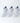 Pack x3 Medias Blancas Fly NANOTEK 2.0 Low Cut