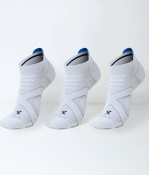 Pack x3 Medias Blancas Fly NANOTEK 2.0 Low Cut