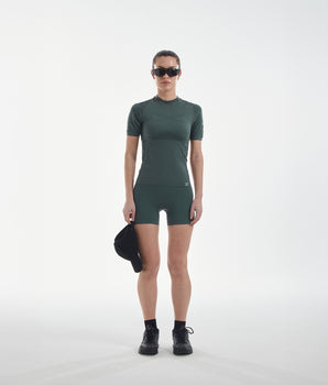 Remera Manga Corta Seamless Mujer