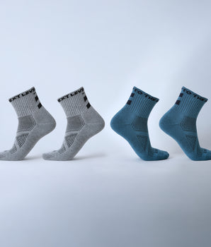 Pack x4 Medias Freestyle Quarter Backslide Talle L